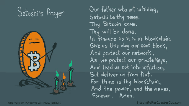 Satoshi's Prayer